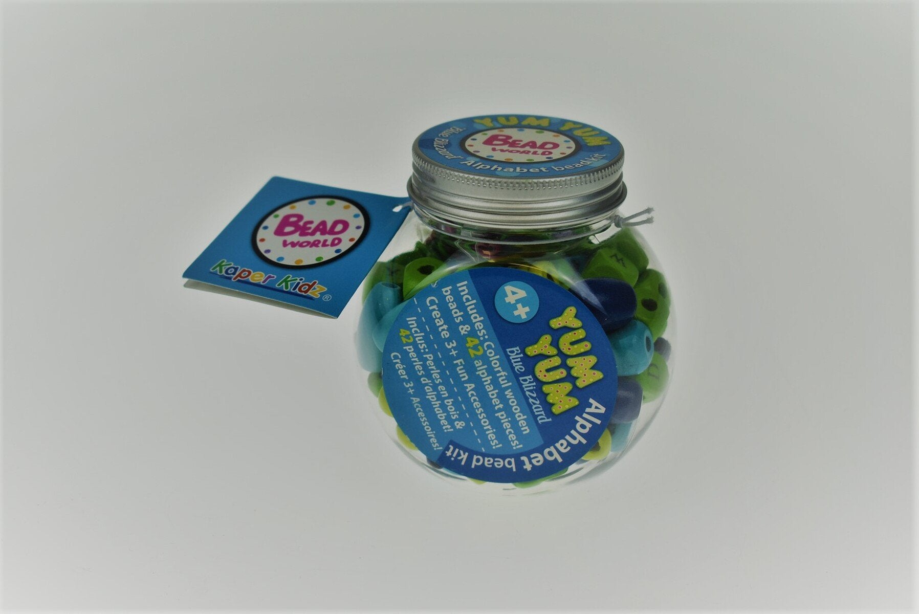 toys for above 3 years above Yum Yum Diy Alphabet Bead Blue Blizzard