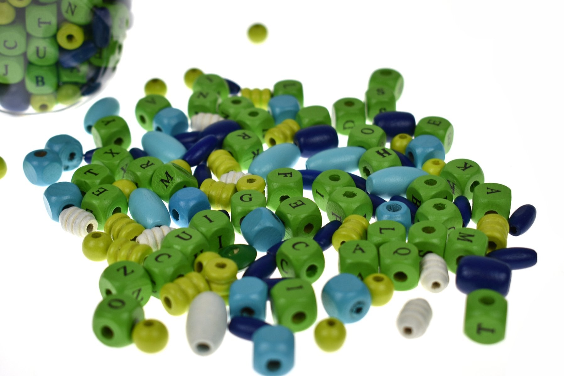 toys for above 3 years above Yum Yum Diy Alphabet Bead Blue Blizzard